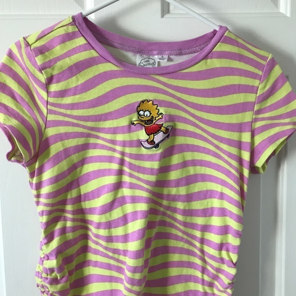 3/$15 Simpsons Y2K retro babytee - Picture 5 of 6